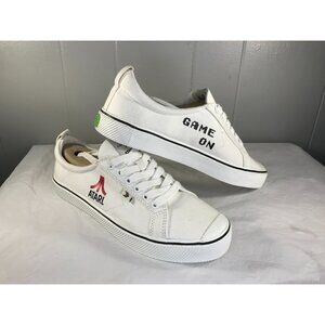 NWT Cariuma X Atari OCA Shoes Womens10.5 Mens 9 White Suede Sneakers